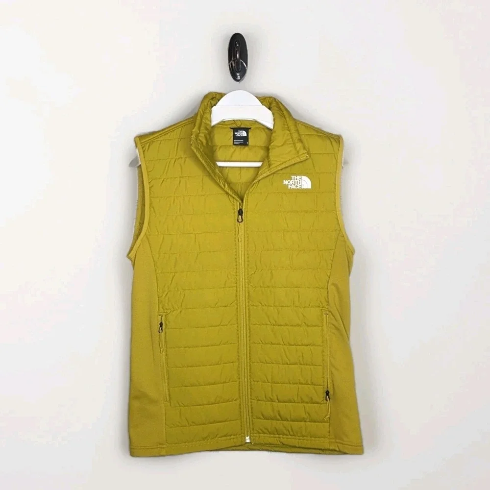 The North Face‎ Canyonlands Vest Sulphur Yellow Hybrid Full Zip Outdoor Gorpcore